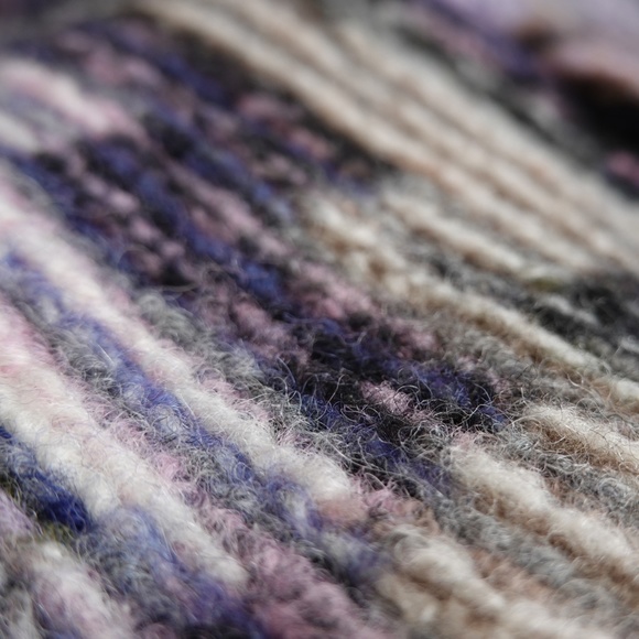 Cocoon Knit Coat Jacket 65% Wool Italy M/L - Picture 11 of 12